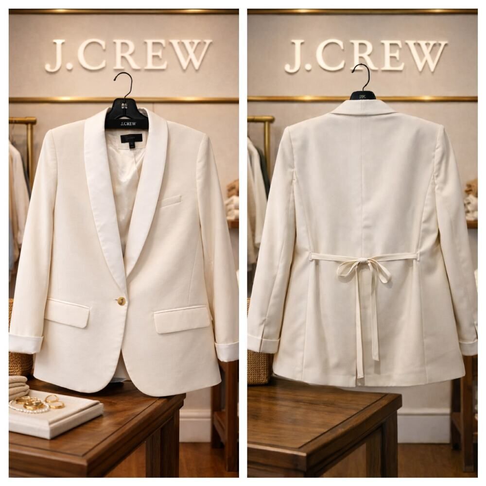 J.Crew wool blended Blazer size US6